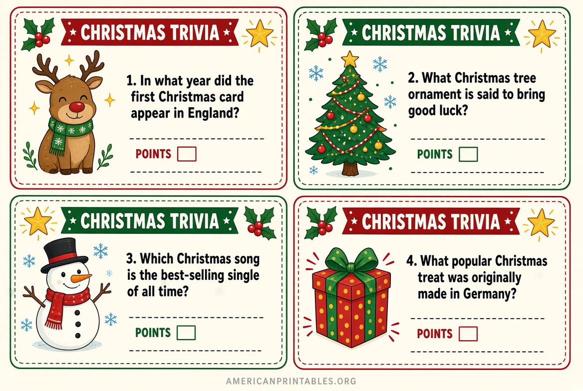 Free Printable Christmas Trivia Game for Families (1)