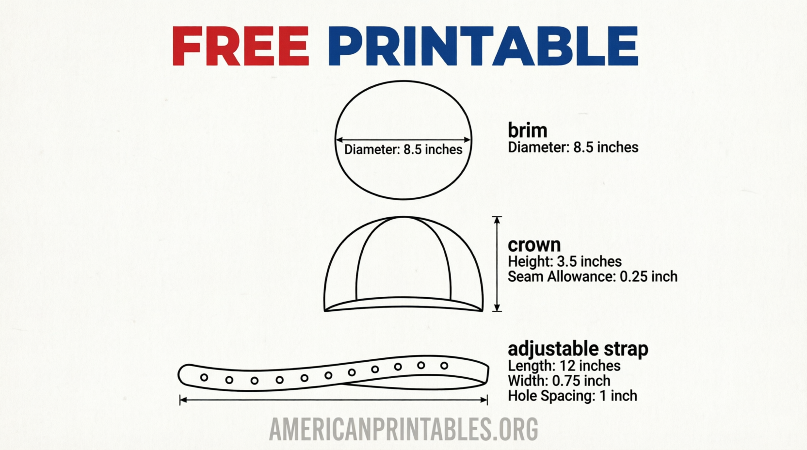 Free Printable Dog Hat Pattern Guide (2)