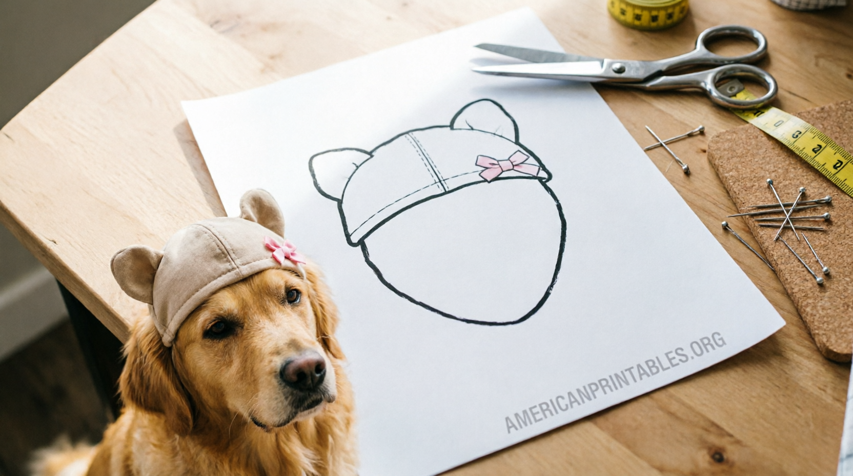 Free Printable Dog Hat Pattern Guide (3)