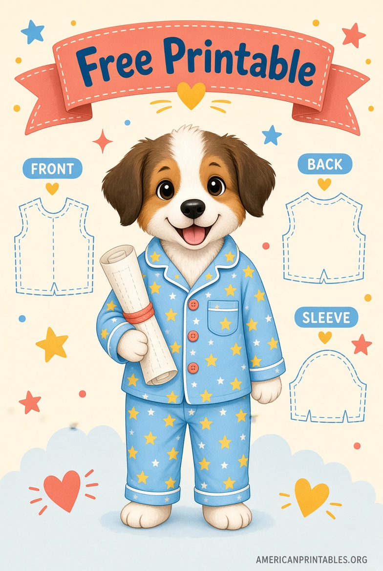 Free Printable Dog Pajama Sewing Patterns (2)