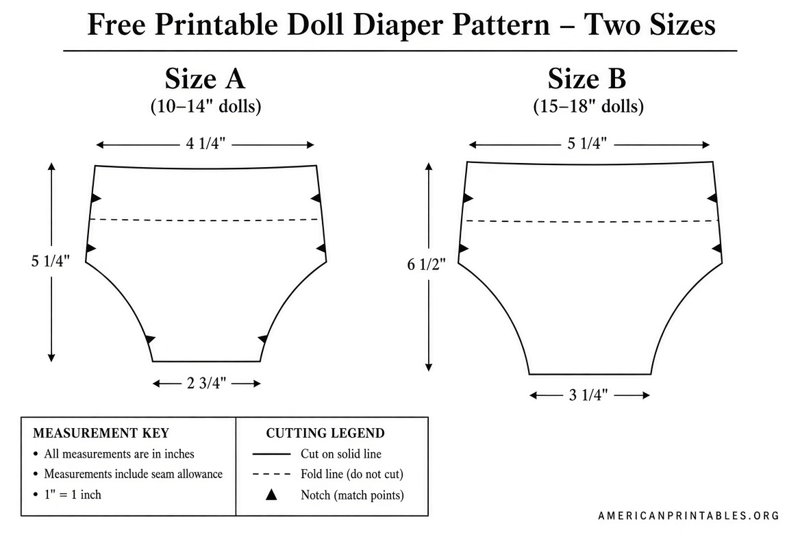Free Printable Doll Diaper Pattern Guide (3)