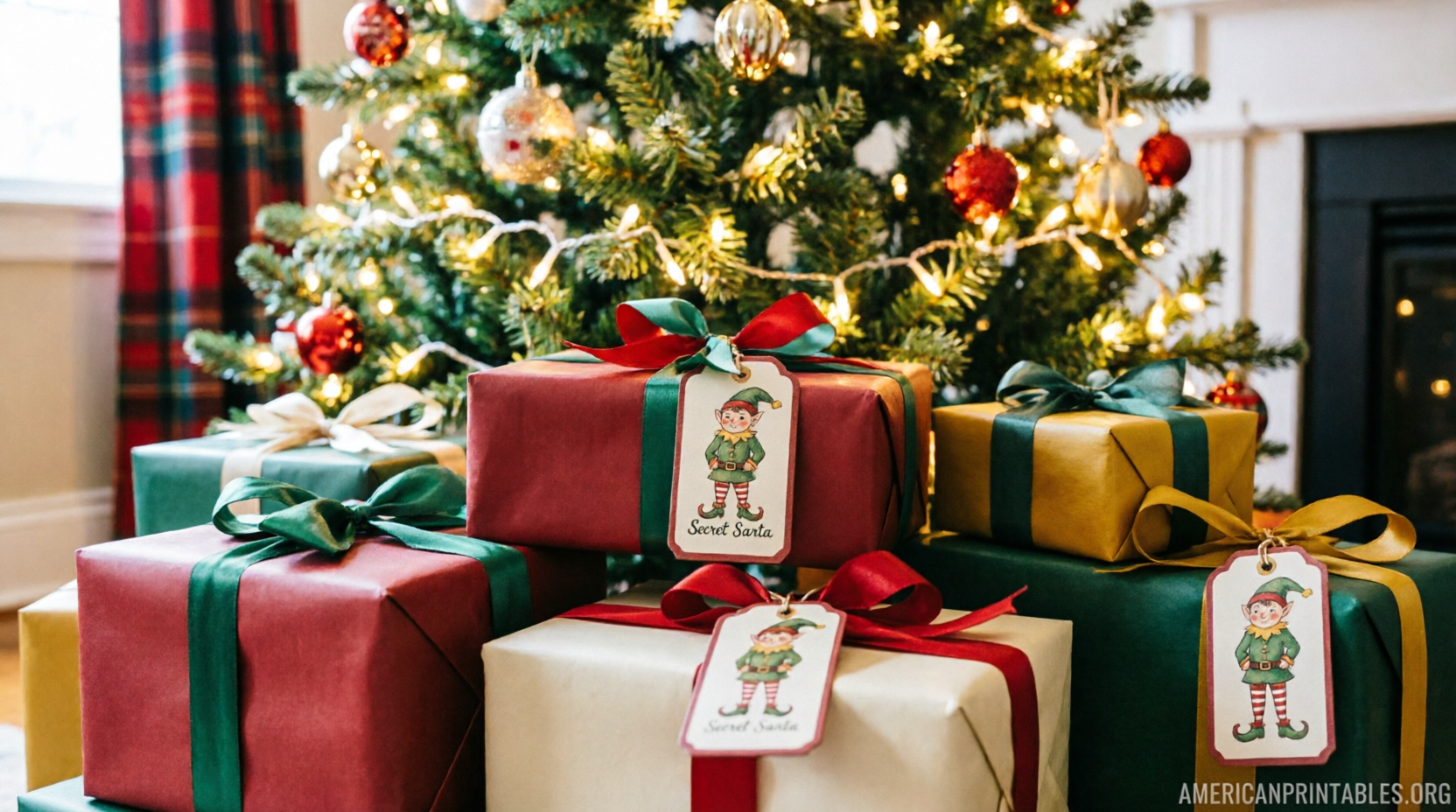 Free Printable Elf Gift Tags for Christmas (2)