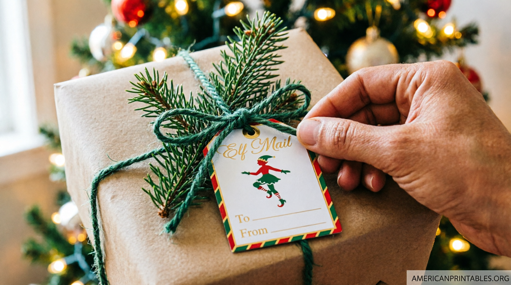 Free Printable Elf Gift Tags for Christmas (4)