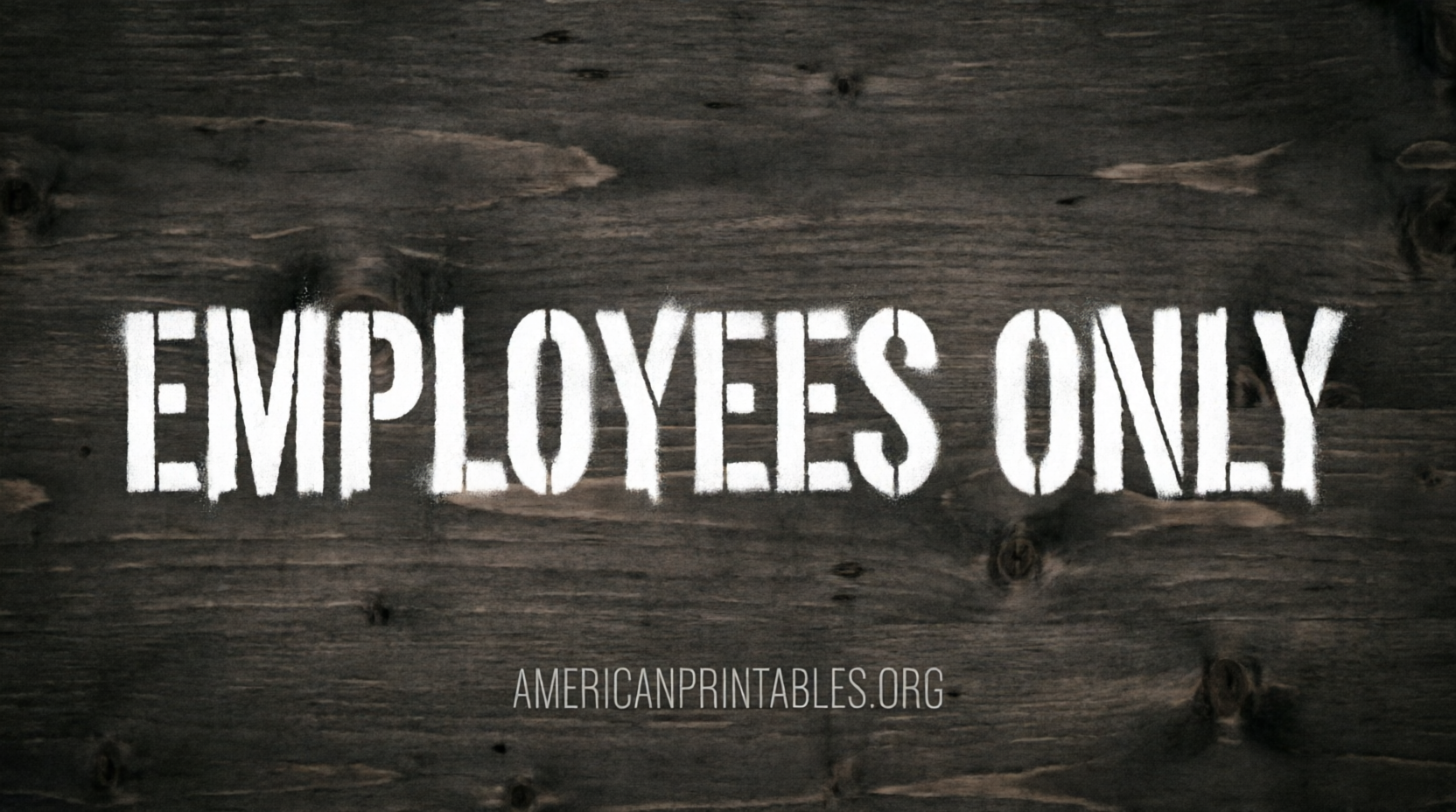 Free Printable Employee Only Signs (3)