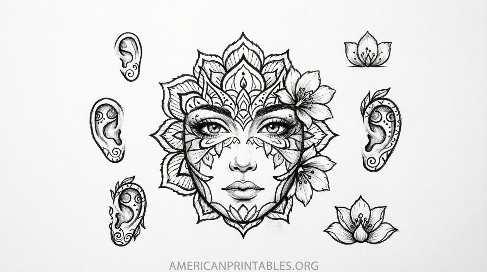 Free Printable Face Painting Stencils Guide (2)