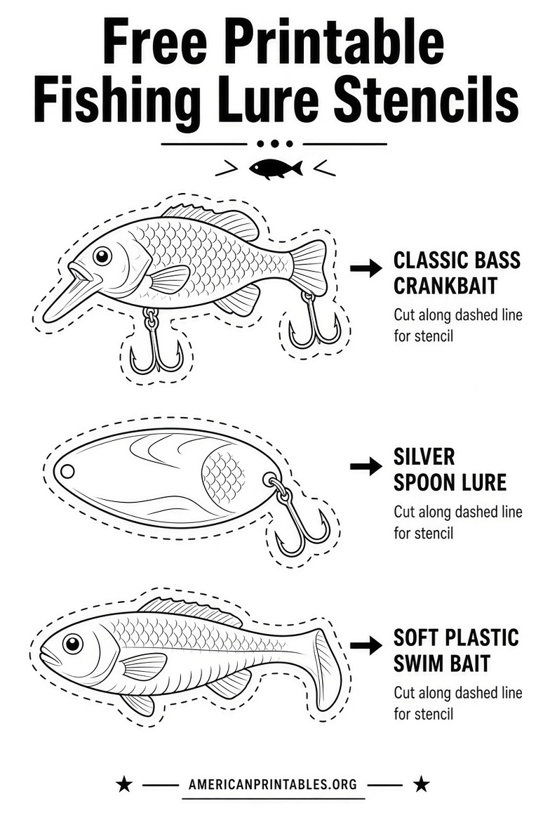 Free Printable Fishing Lure Stencils (4)