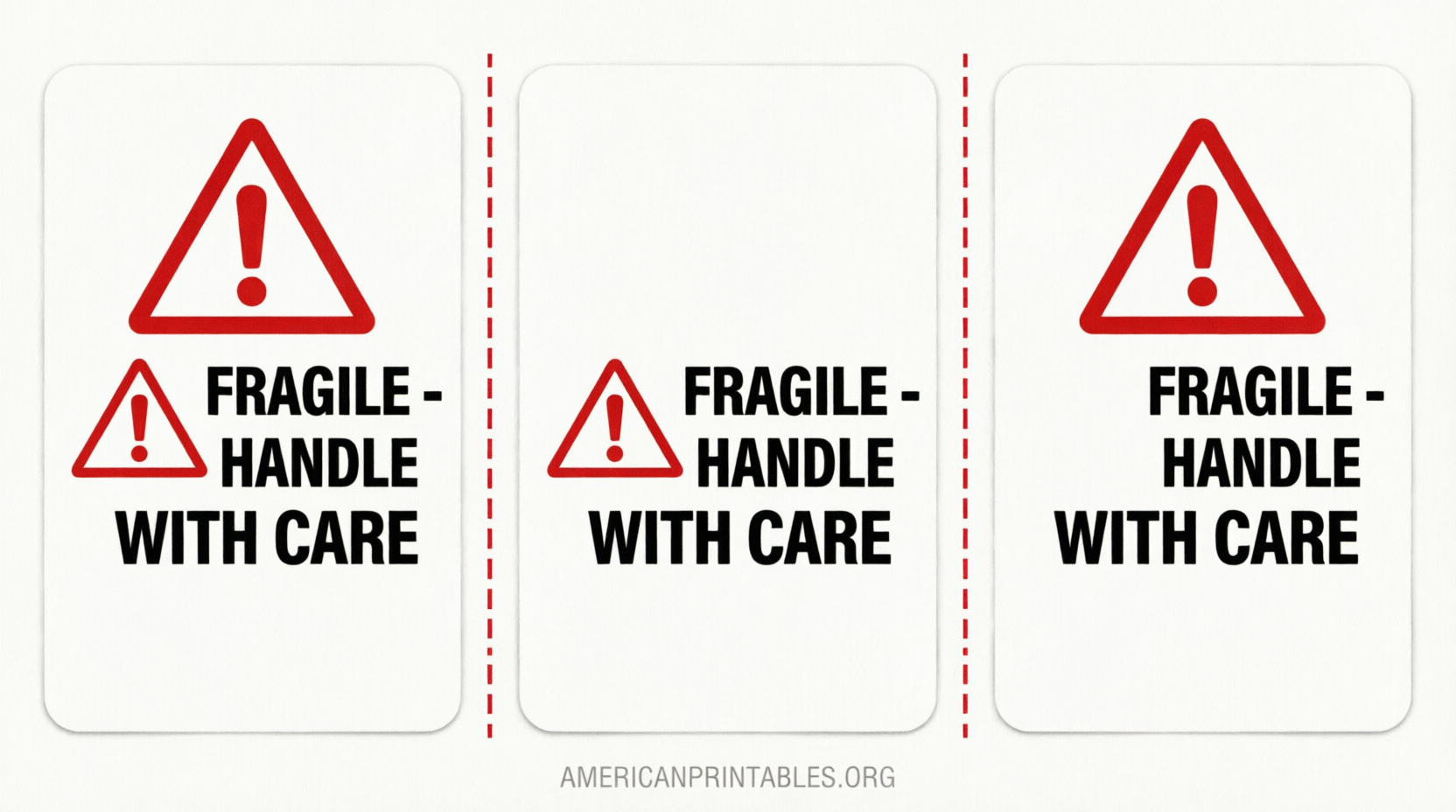 Free Printable Fragile Handle With Care Labels (2)