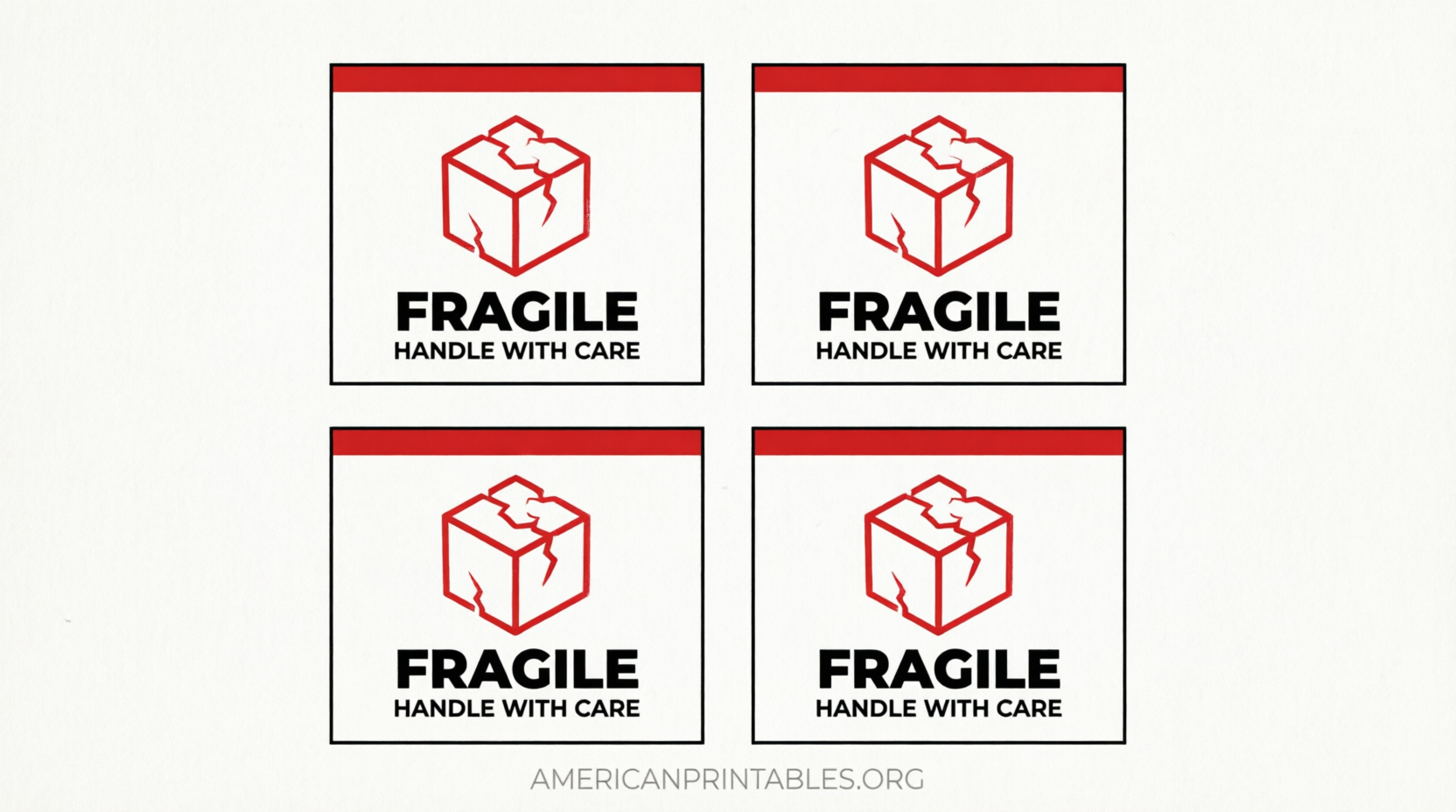 Free Printable Fragile Handle With Care Labels (3)