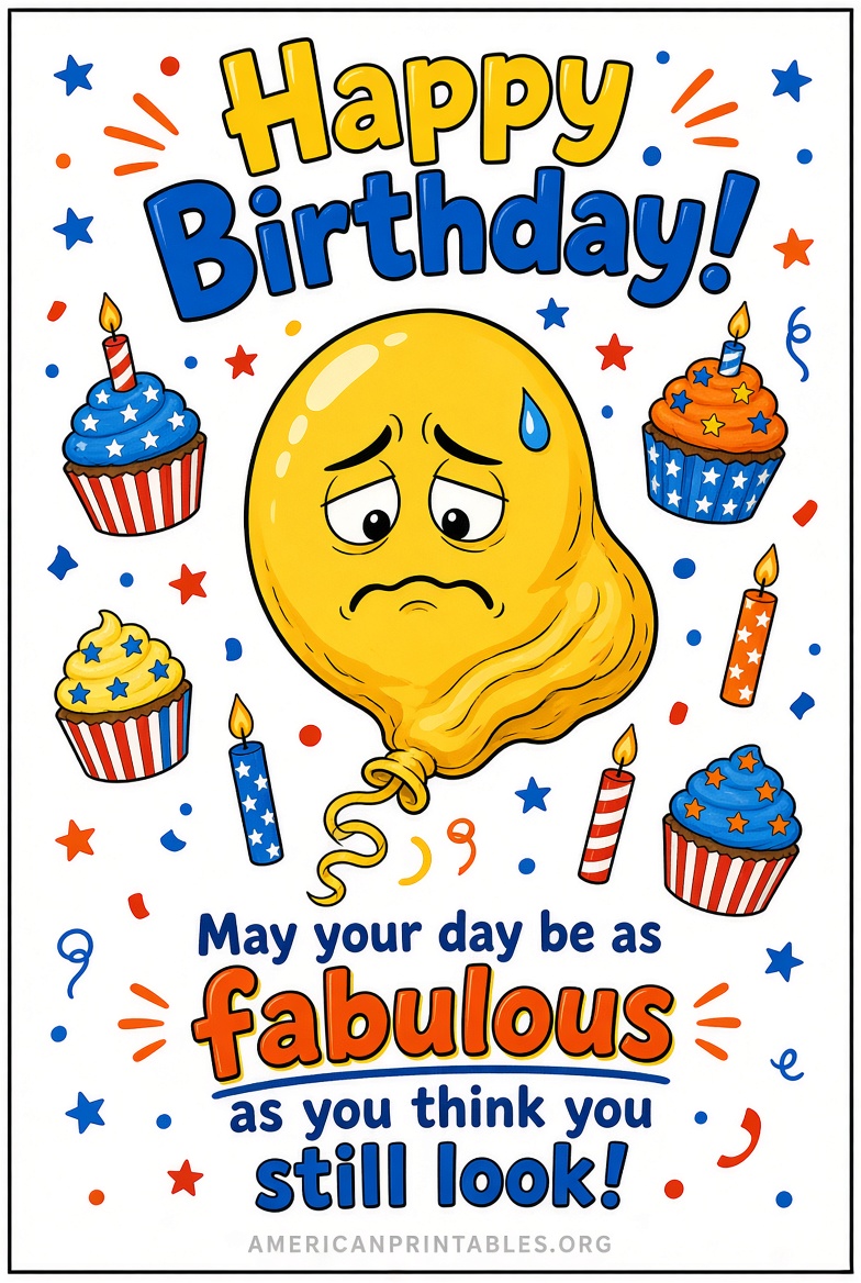 Free Printable Funny Birthday Cards to Download (3)