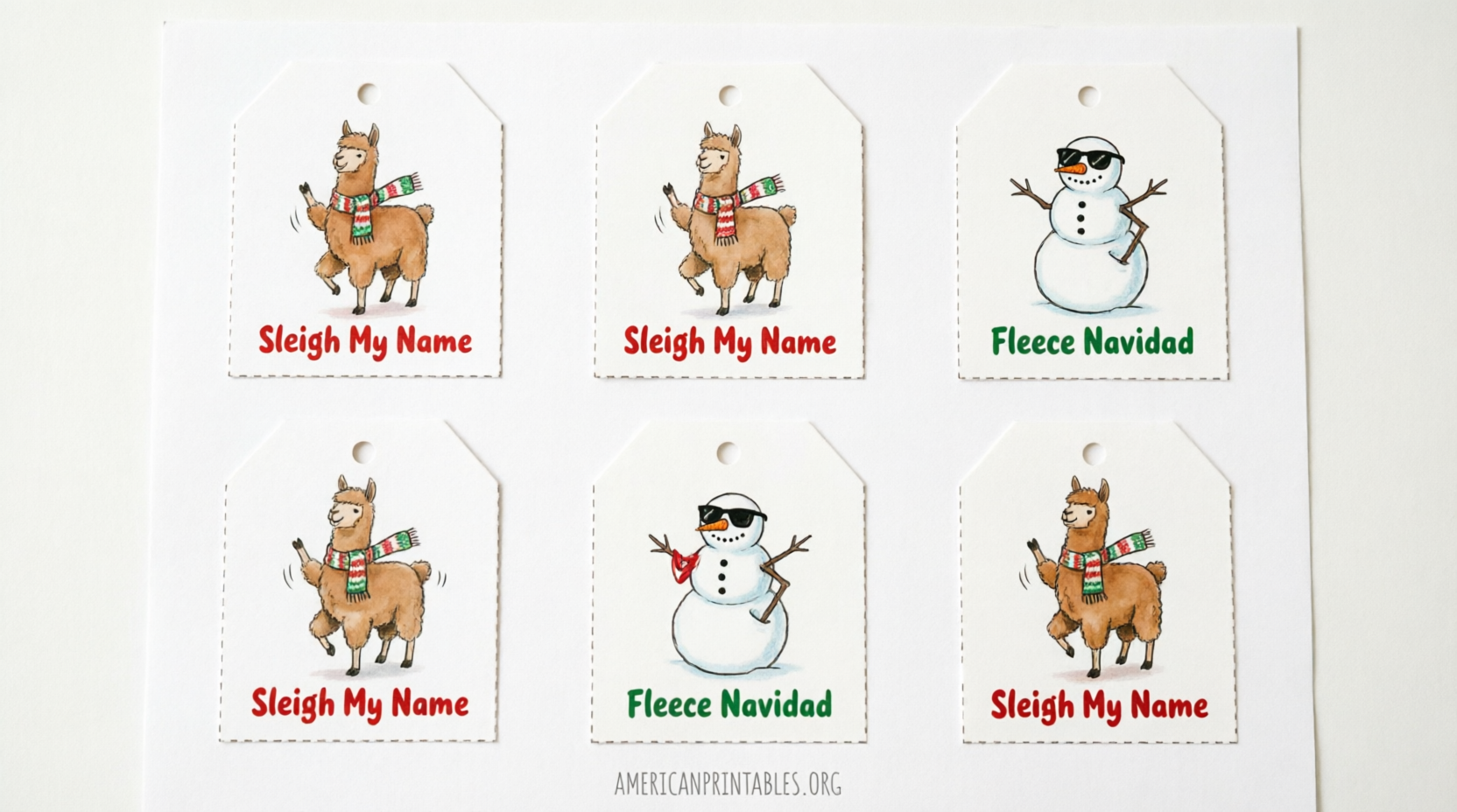 Free Printable Funny Christmas Gift Tags (1)