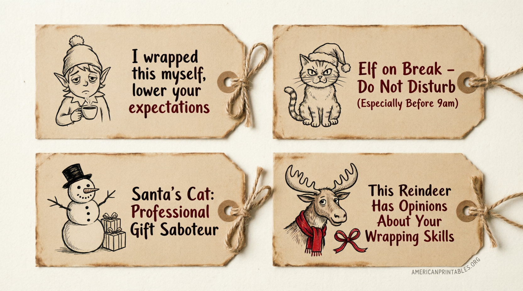 Free Printable Funny Christmas Gift Tags (4)