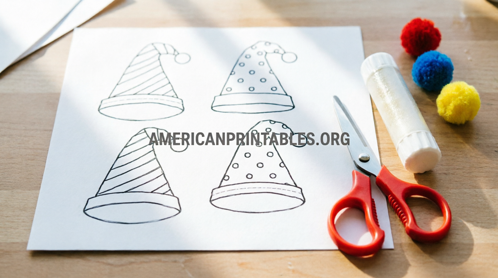 Free Printable Gnome Hat Template Guide (1)