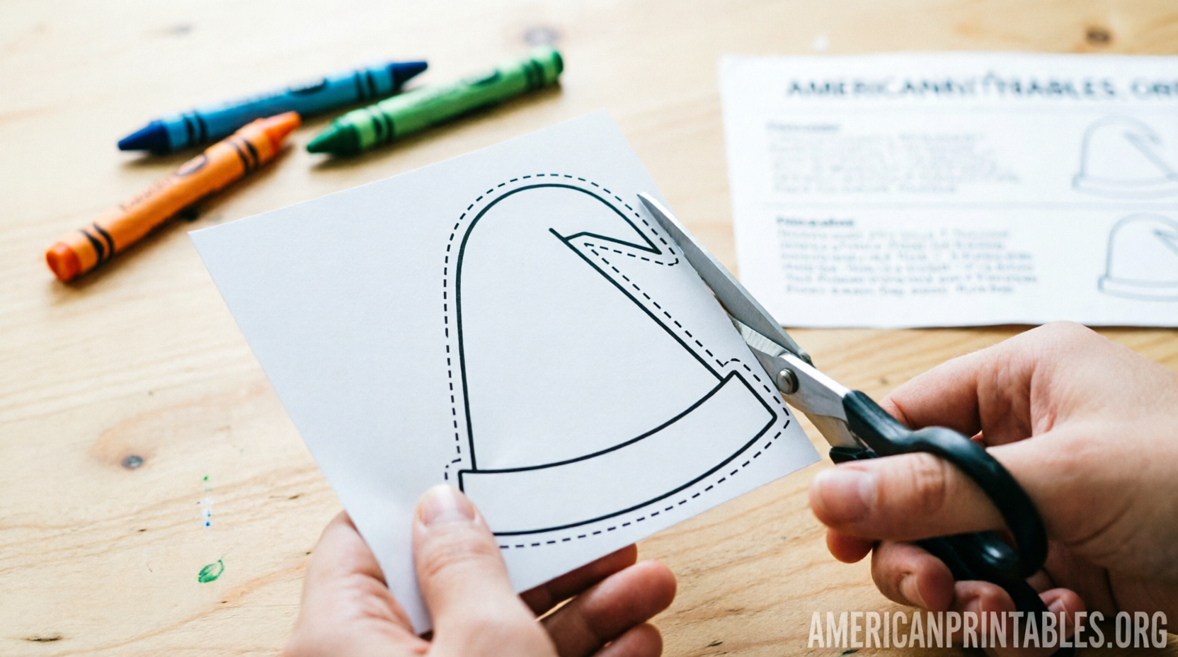 Free Printable Gnome Hat Template Guide (3)
