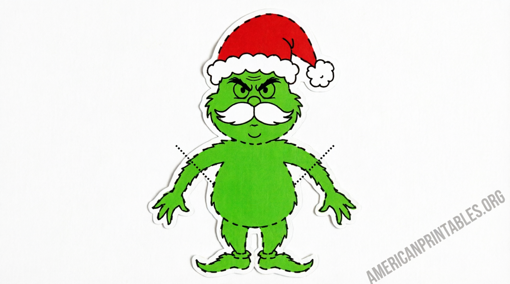 Free Printable Grinch Cutout Patterns (1)