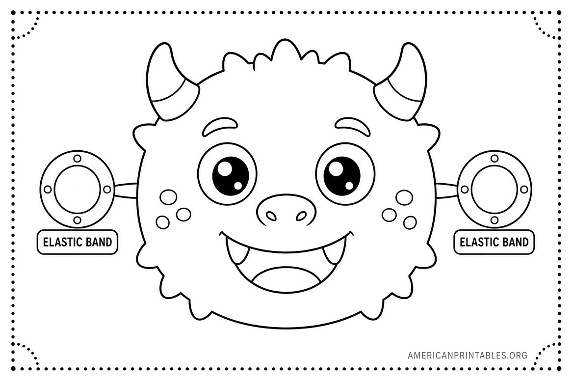 Free Printable Gruffalo Mask Template (2)