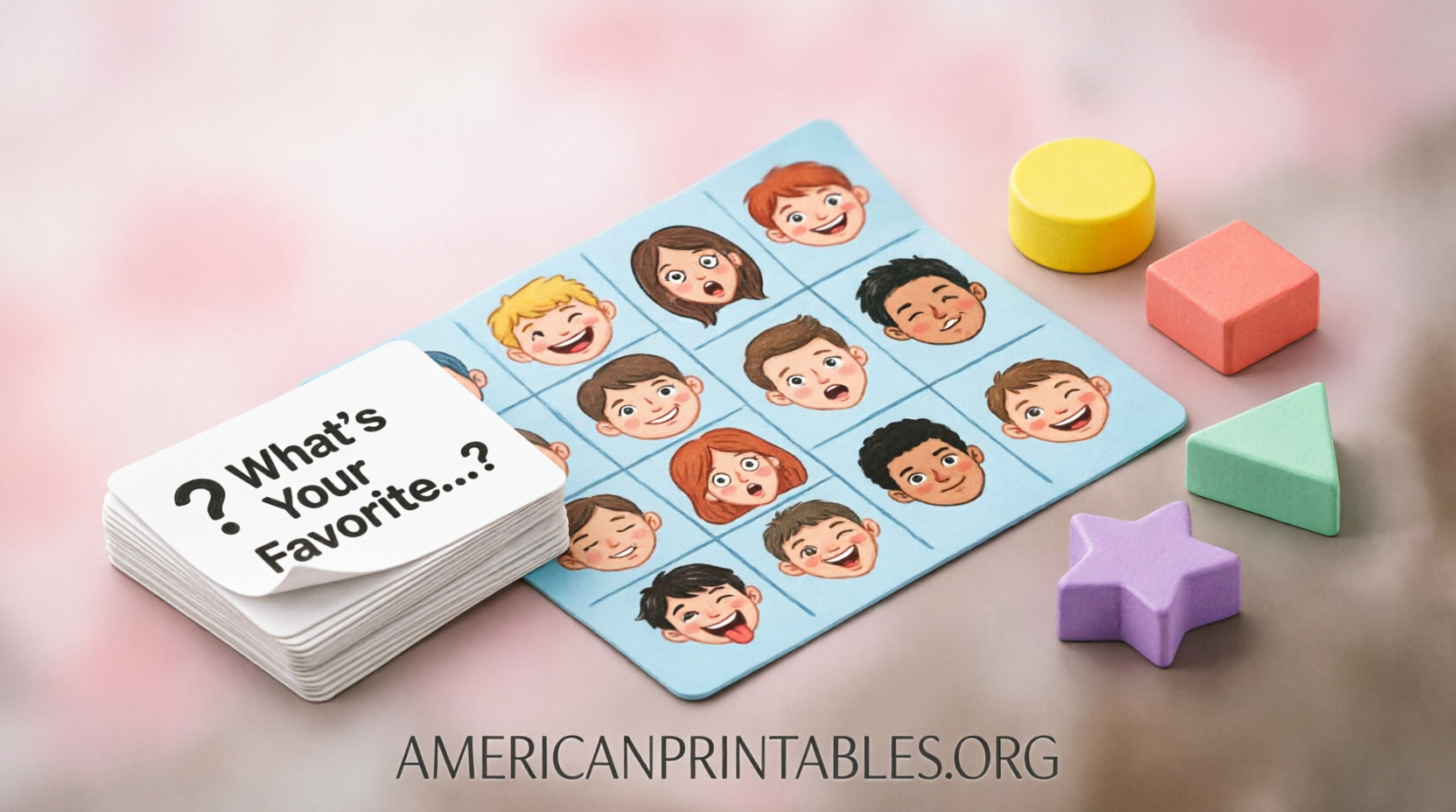 Free Printable Guess Who Game Templates (4)