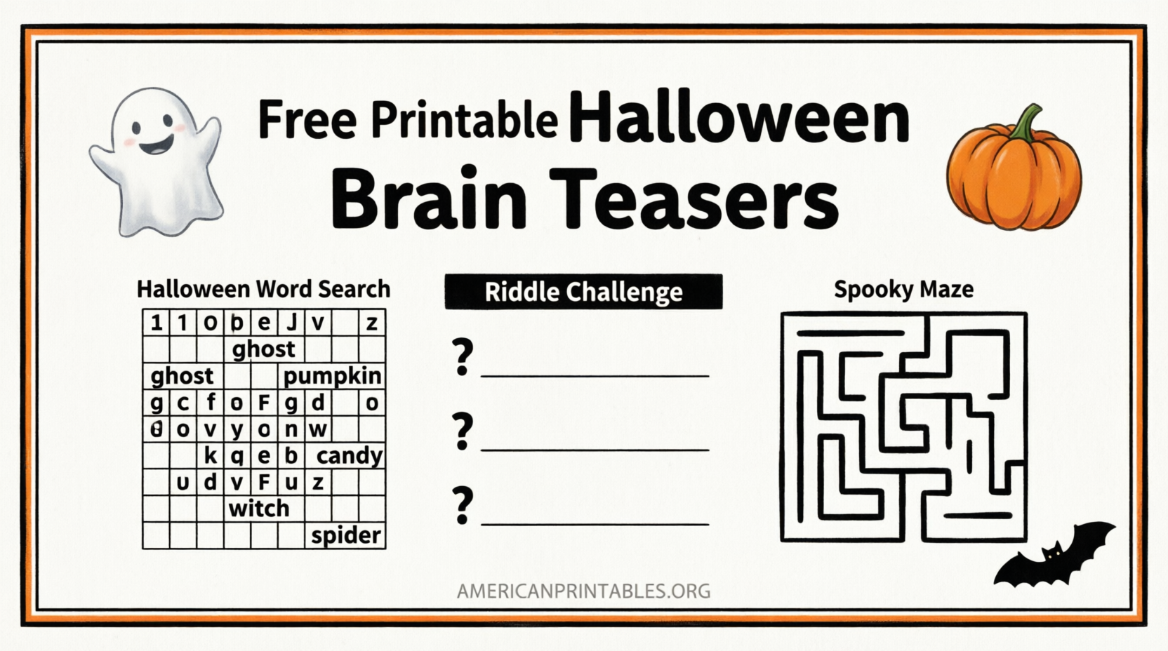 Free Printable Halloween Brain Teasers (1)