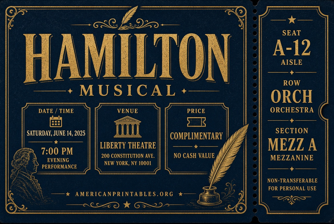 Free Printable Hamilton Ticket Image Guide (2)
