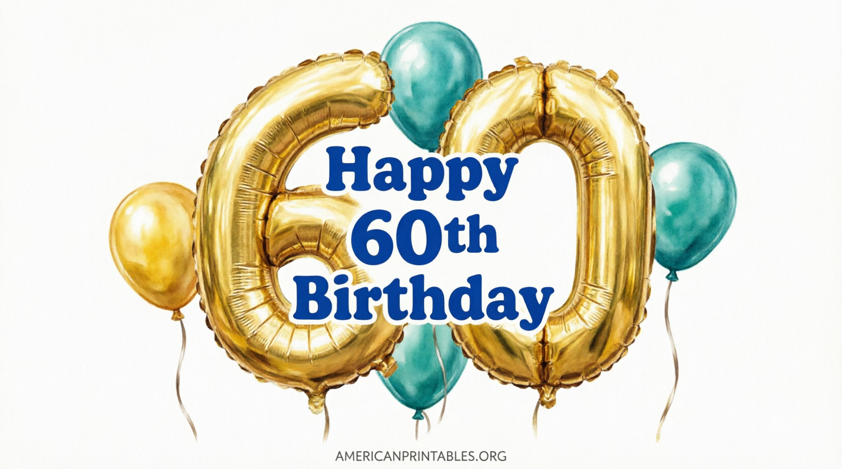 Free Printable Happy 60th Birthday Signs (3)