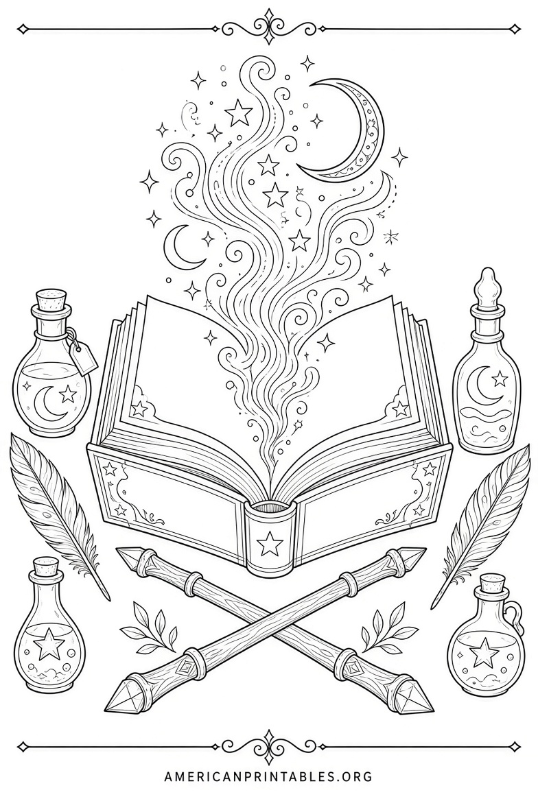Free Printable Harry Potter Clip Art Guide (4)
