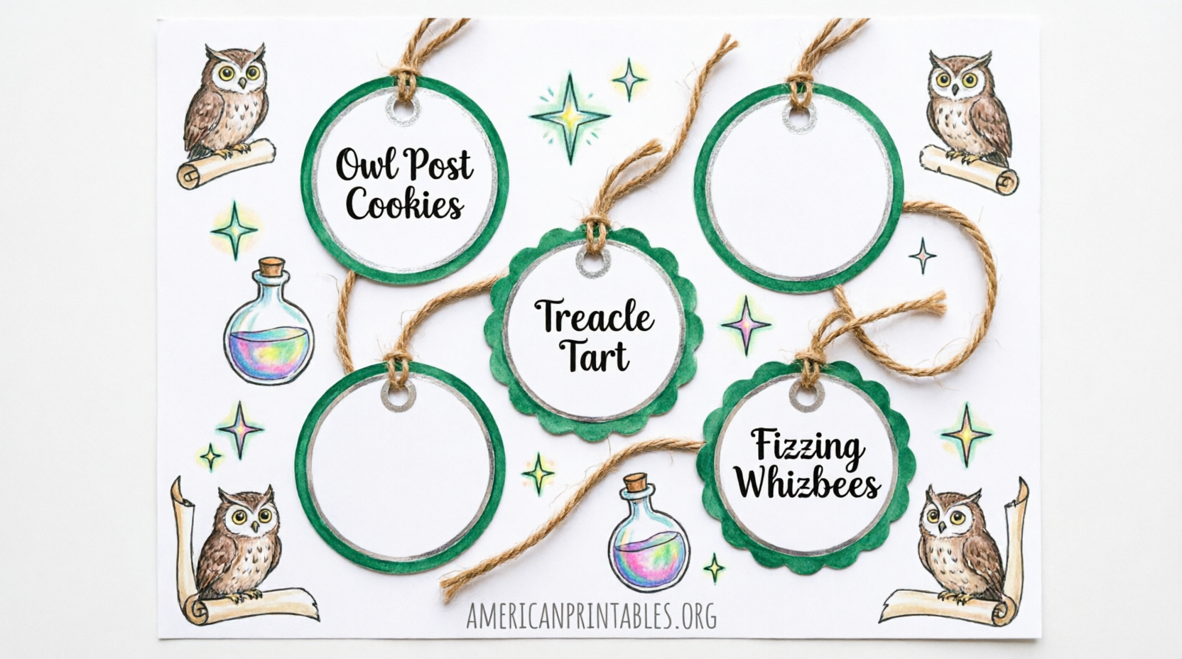 Free Printable Harry Potter Party Food Labels (3)