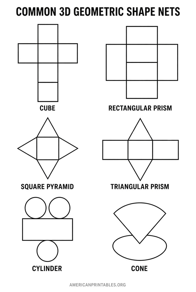 Free Printable Images of 3D Shapes for Kids (4)