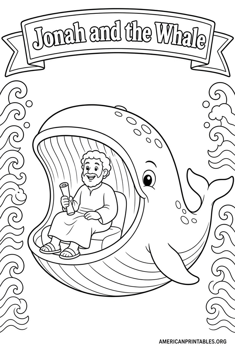 Free Printable Jonah and the Whale Crafts (2)