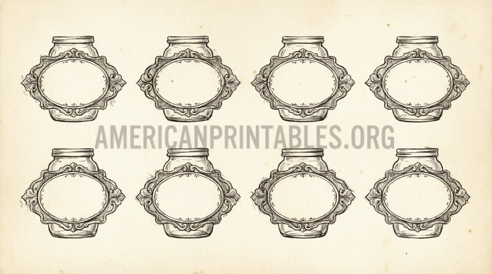Free Printable Label Templates for Jars (3)