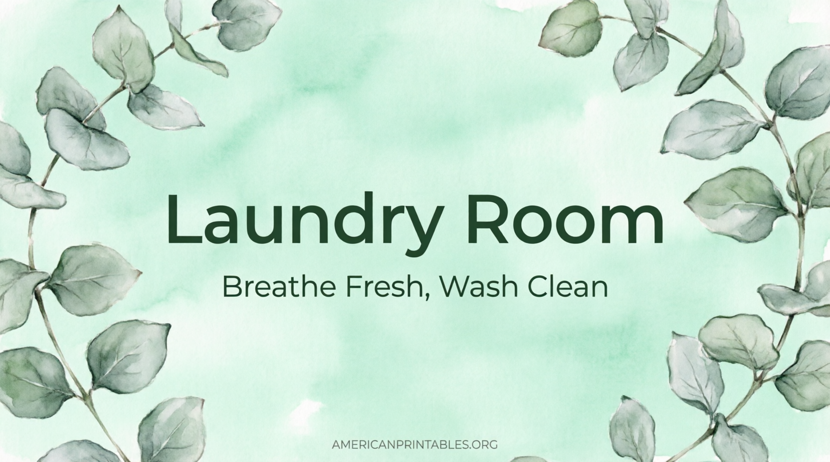 Free Printable Laundry Room Signs to Download (3)