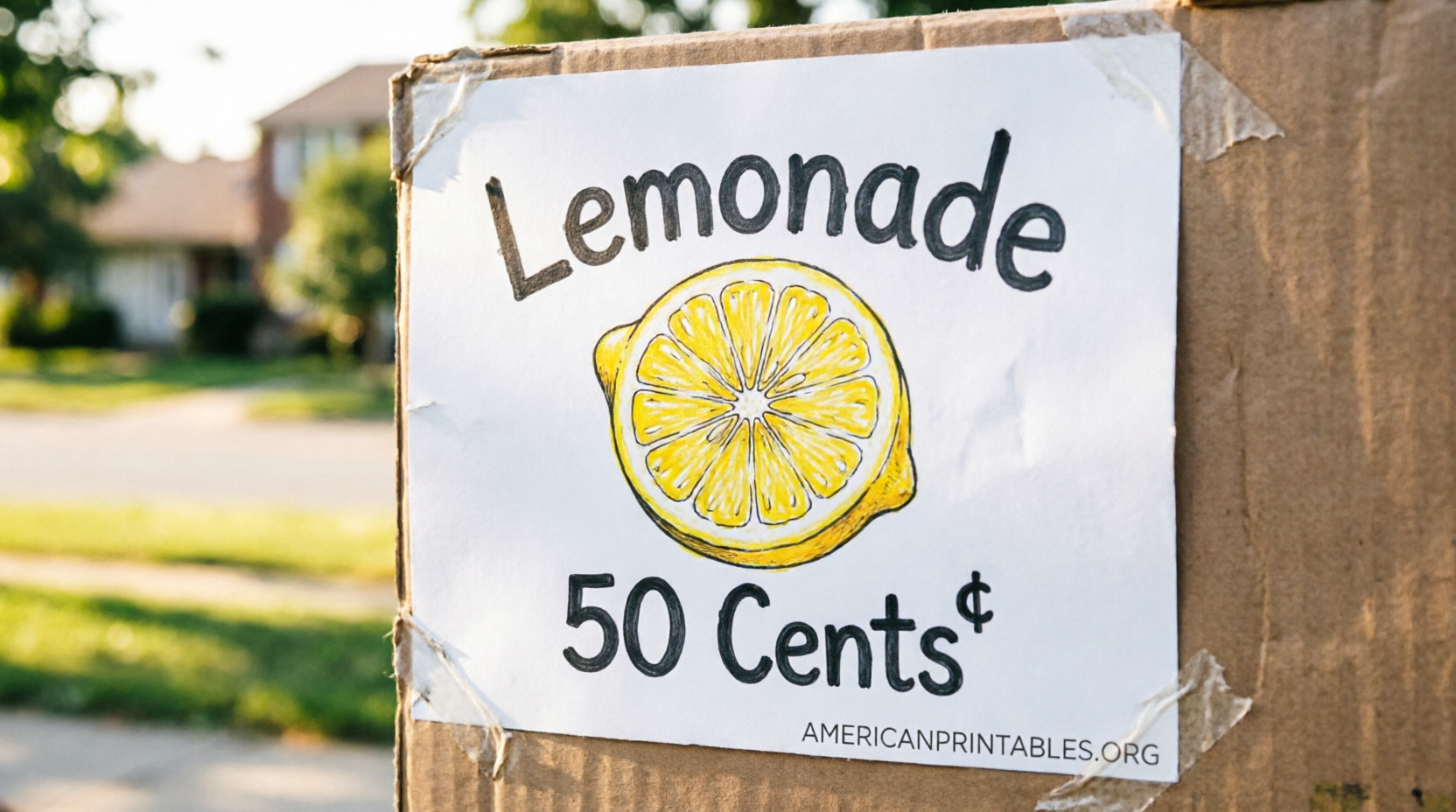 Free Printable Lemonade Stand Signs – Easy Downloads (2)