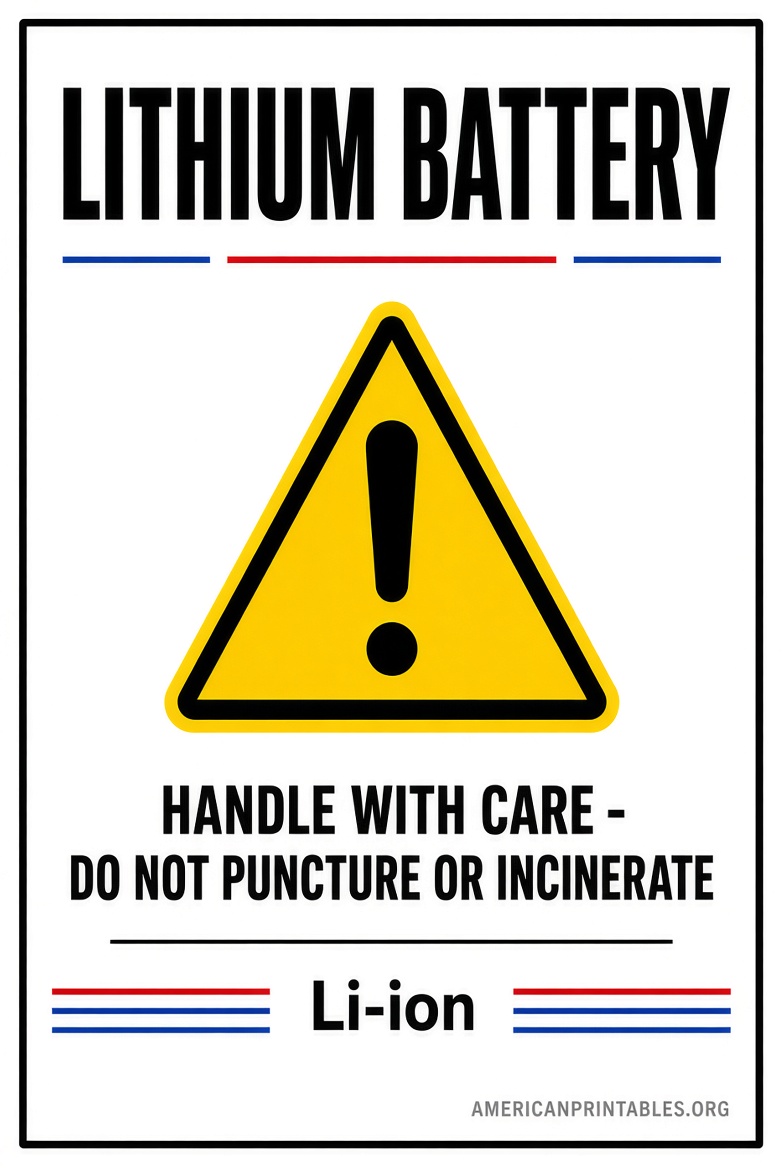 Free Printable Lithium Battery Label Guide (USA) (1)