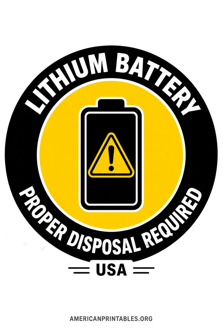 Free Printable Lithium Battery Label Guide (USA) (2)