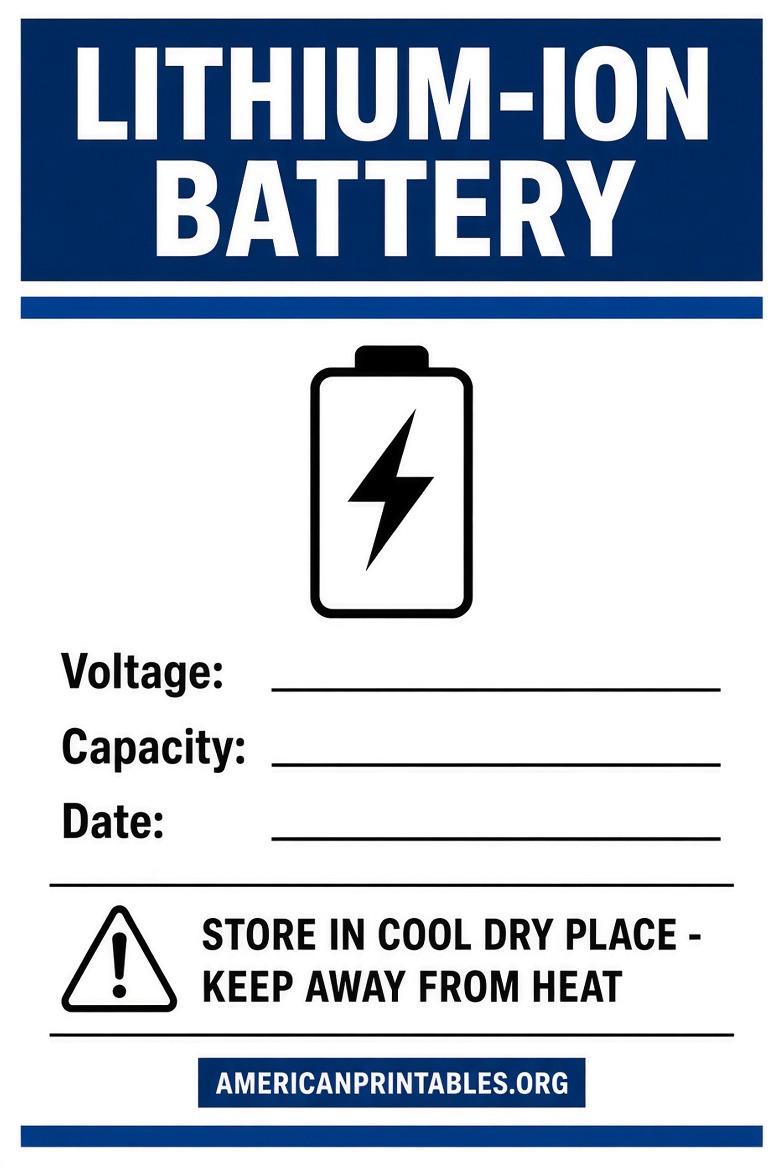 Free Printable Lithium Battery Label Guide (USA) (4)