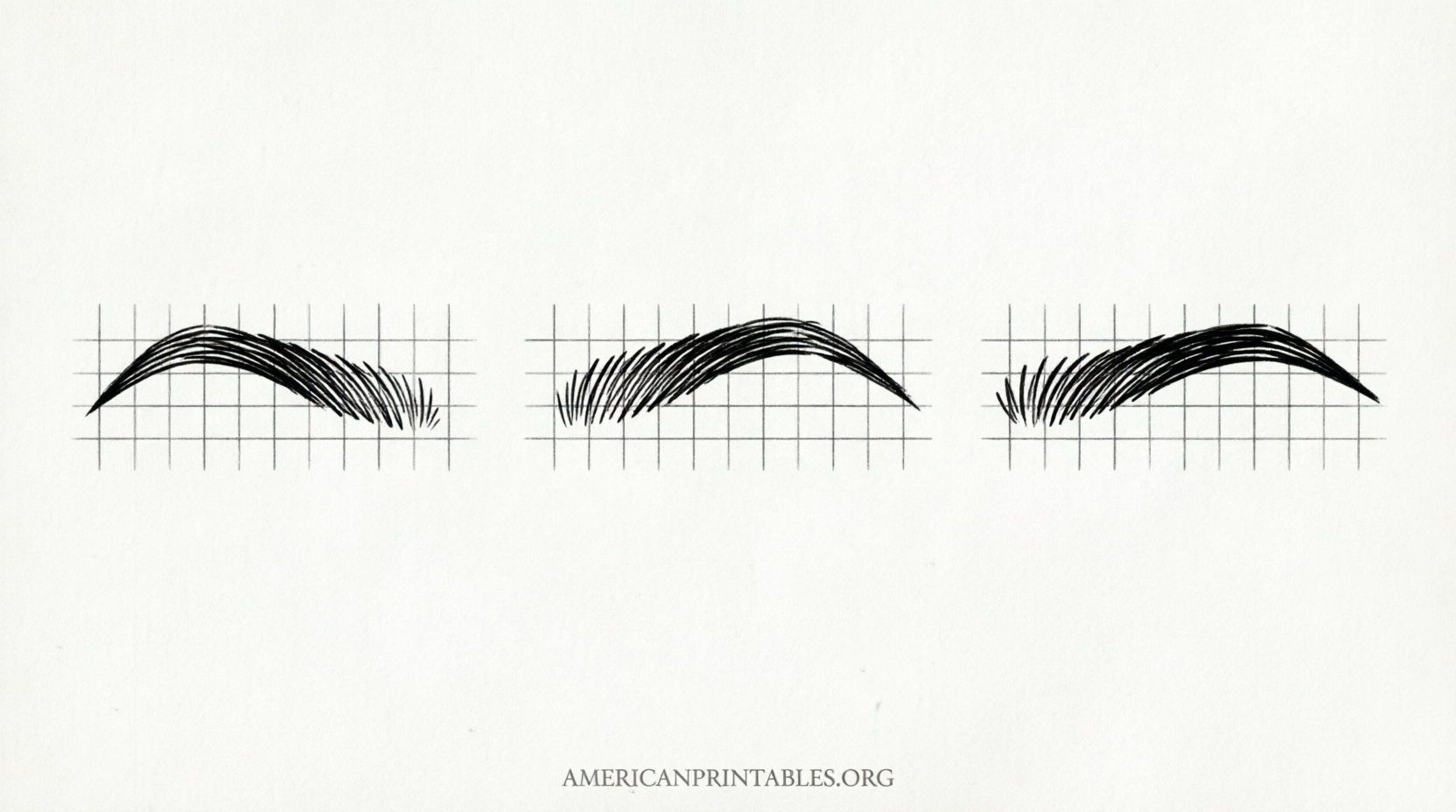 Free Printable Microblading Practice Sheets (4)