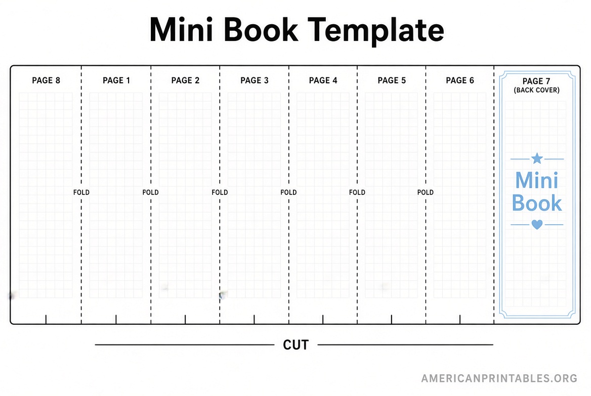 Free Printable Mini Book Template Guide (1)