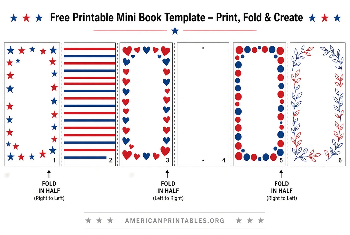 Free Printable Mini Book Template Guide (3)
