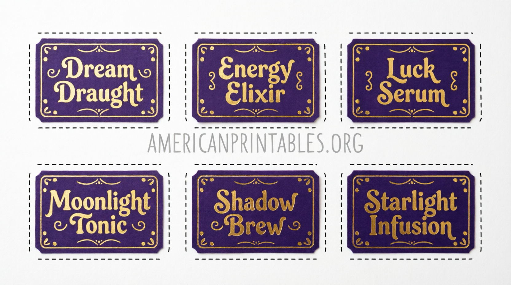 Free Printable Mini Potion Bottle Labels (1)