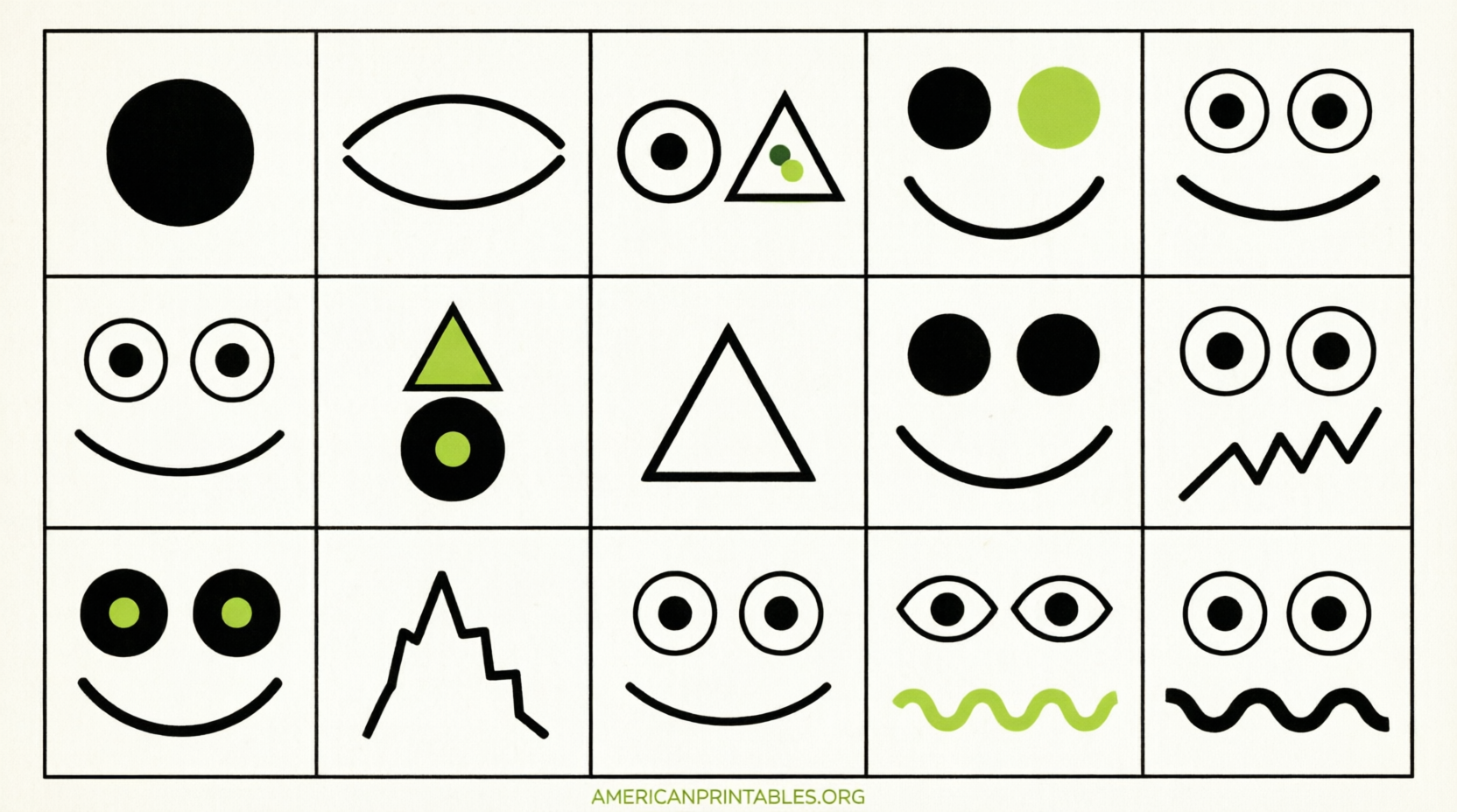 Free Printable Monster Eyes and Mouth (2)