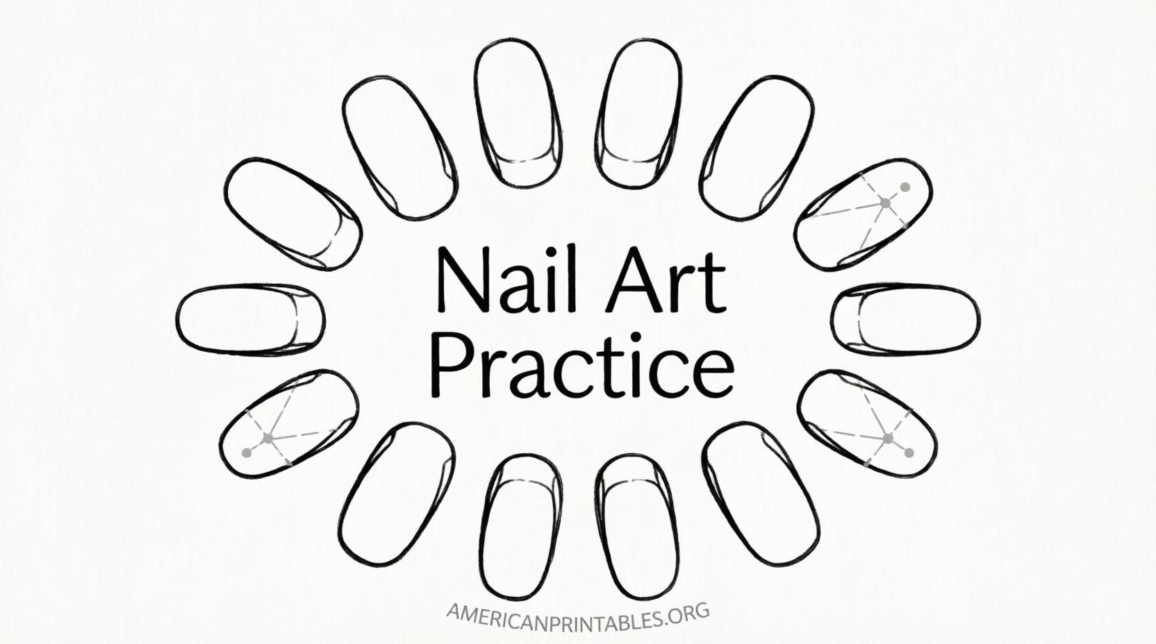Free Printable Nail Art Practice Sheets (4)