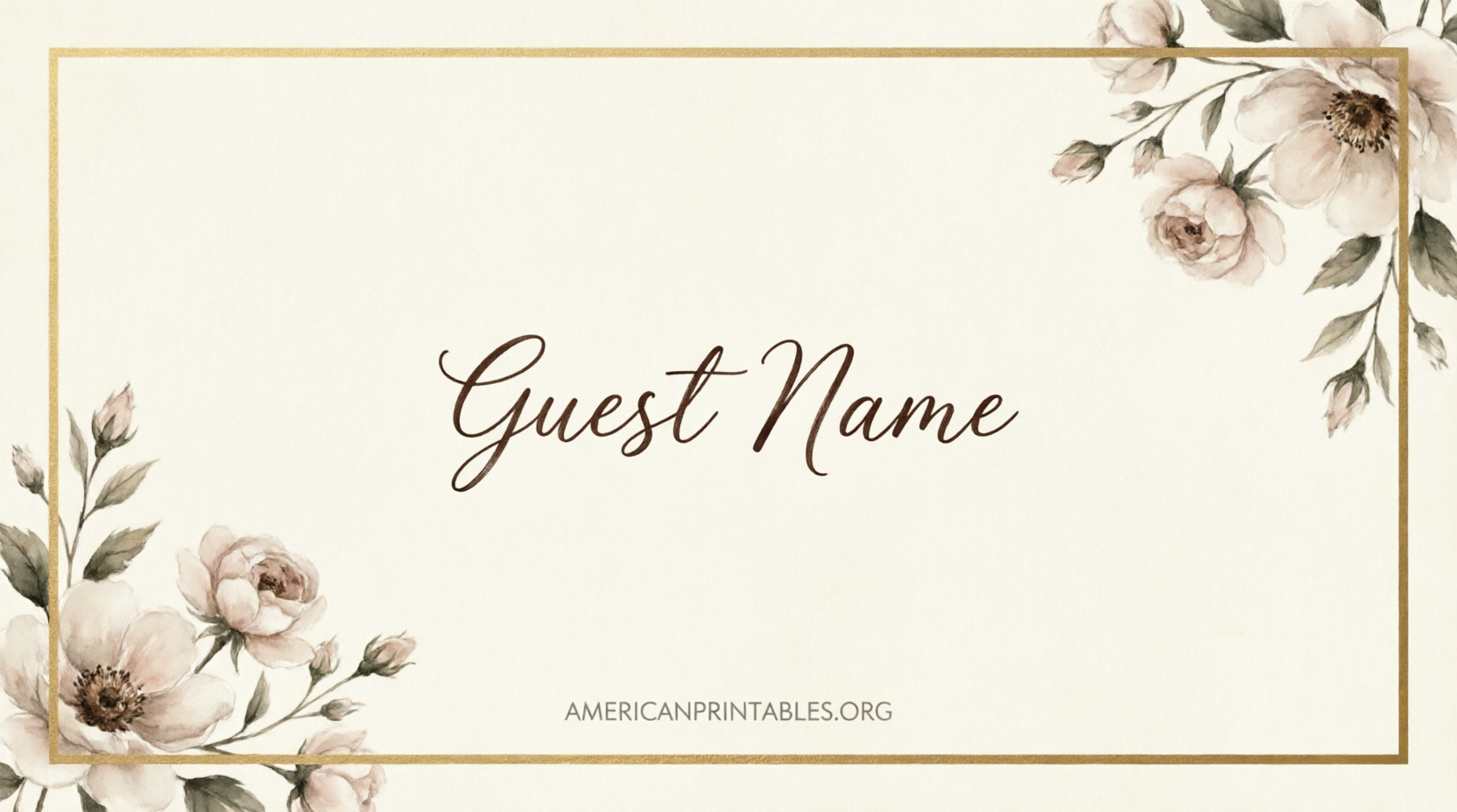 Free Printable Name Tags for Dinner Table (1)