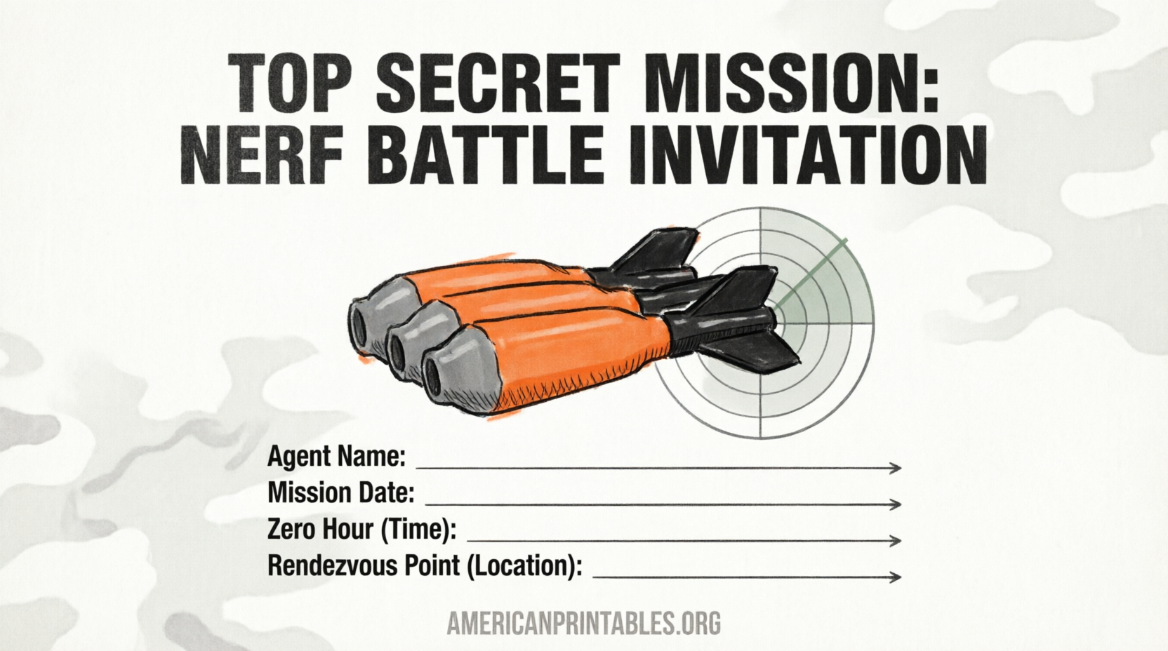 Free Printable Nerf Party Invitations (4)