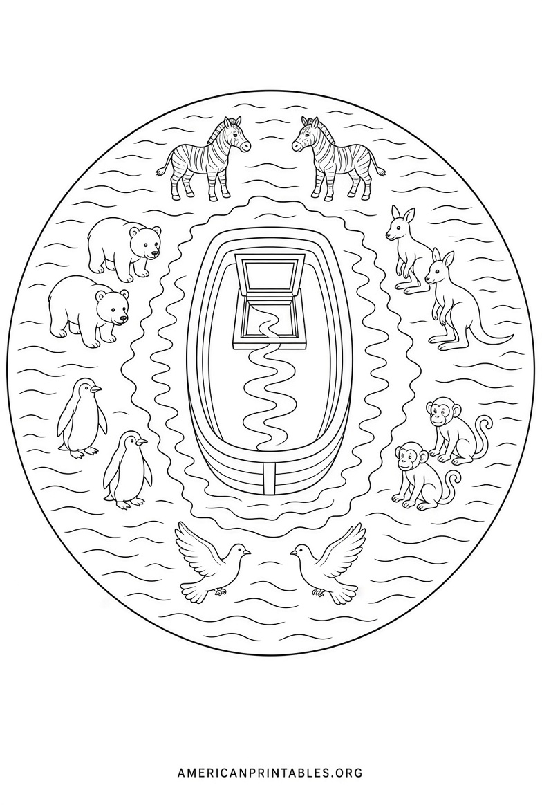 Free Printable Noah’s Ark Pictures for Kids (4)