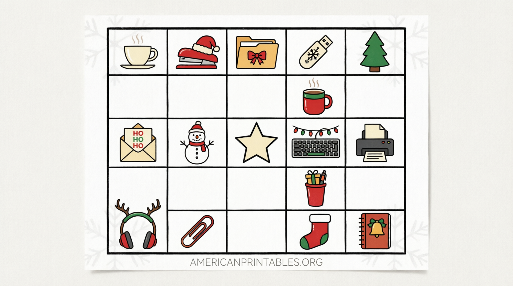 Free Printable Office Christmas Party Games (4)