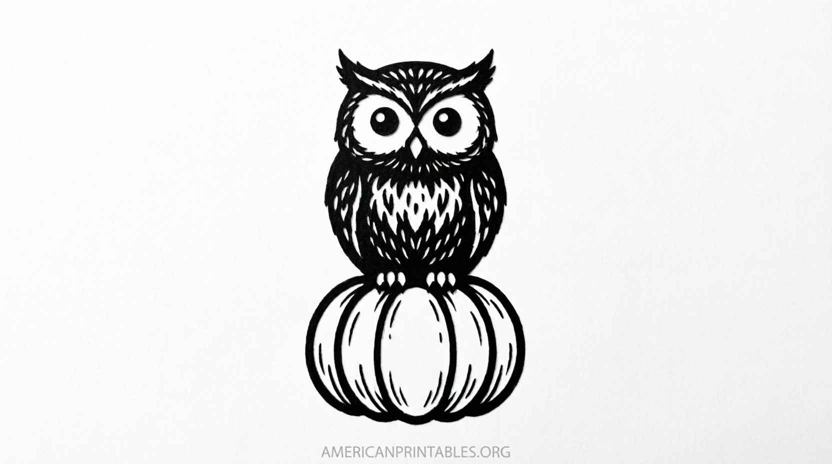 Free Printable Owl Pumpkin Stencils (1)