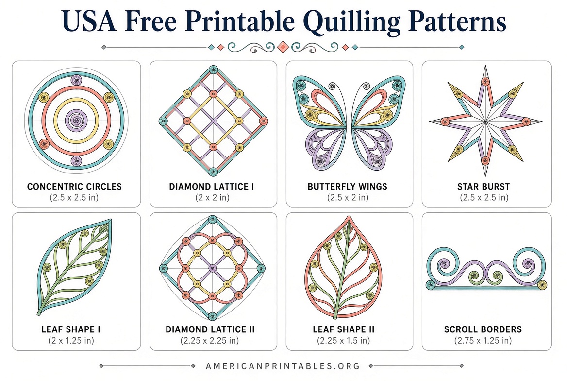 Free Printable Paper Quilling Patterns (3)