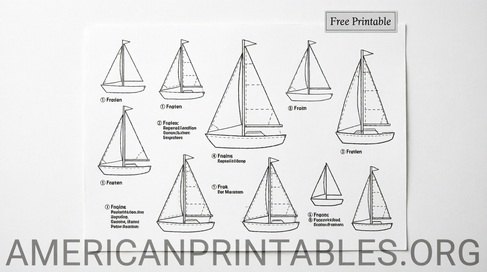 Free Printable Paper Ship Models (2)