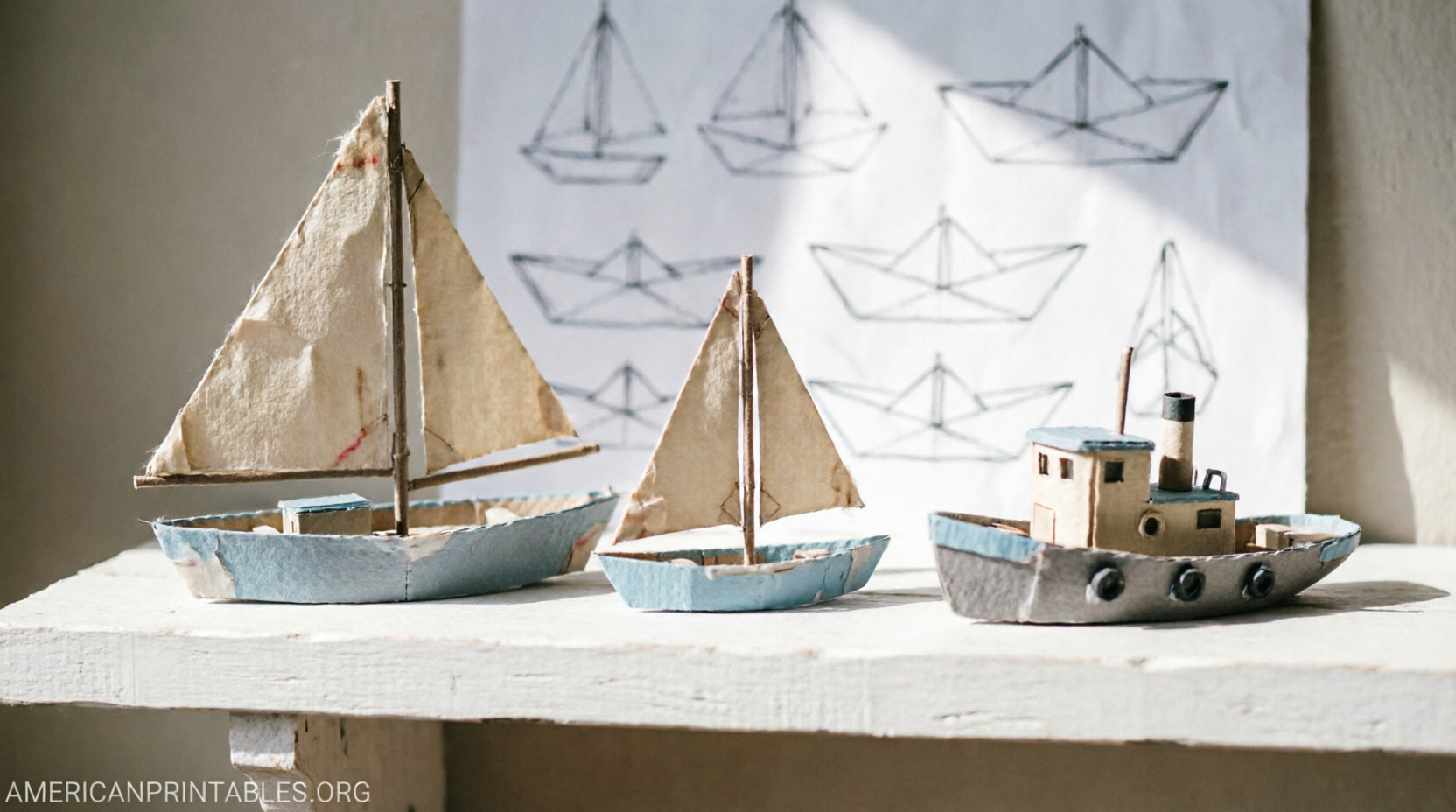 Free Printable Paper Ship Models (3)