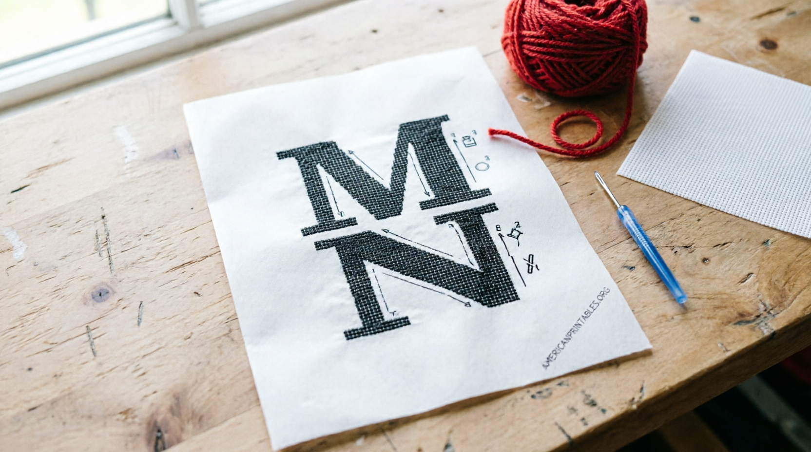 Free Printable Plastic Canvas Alphabet Patterns (1)