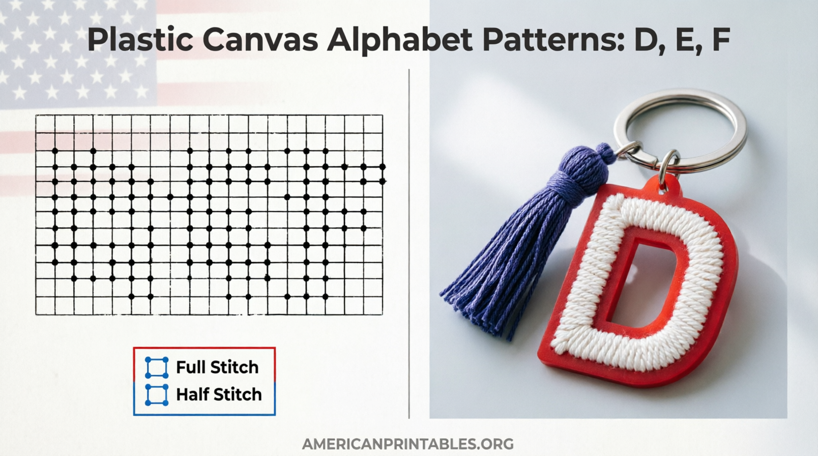 Free Printable Plastic Canvas Alphabet Patterns (4)