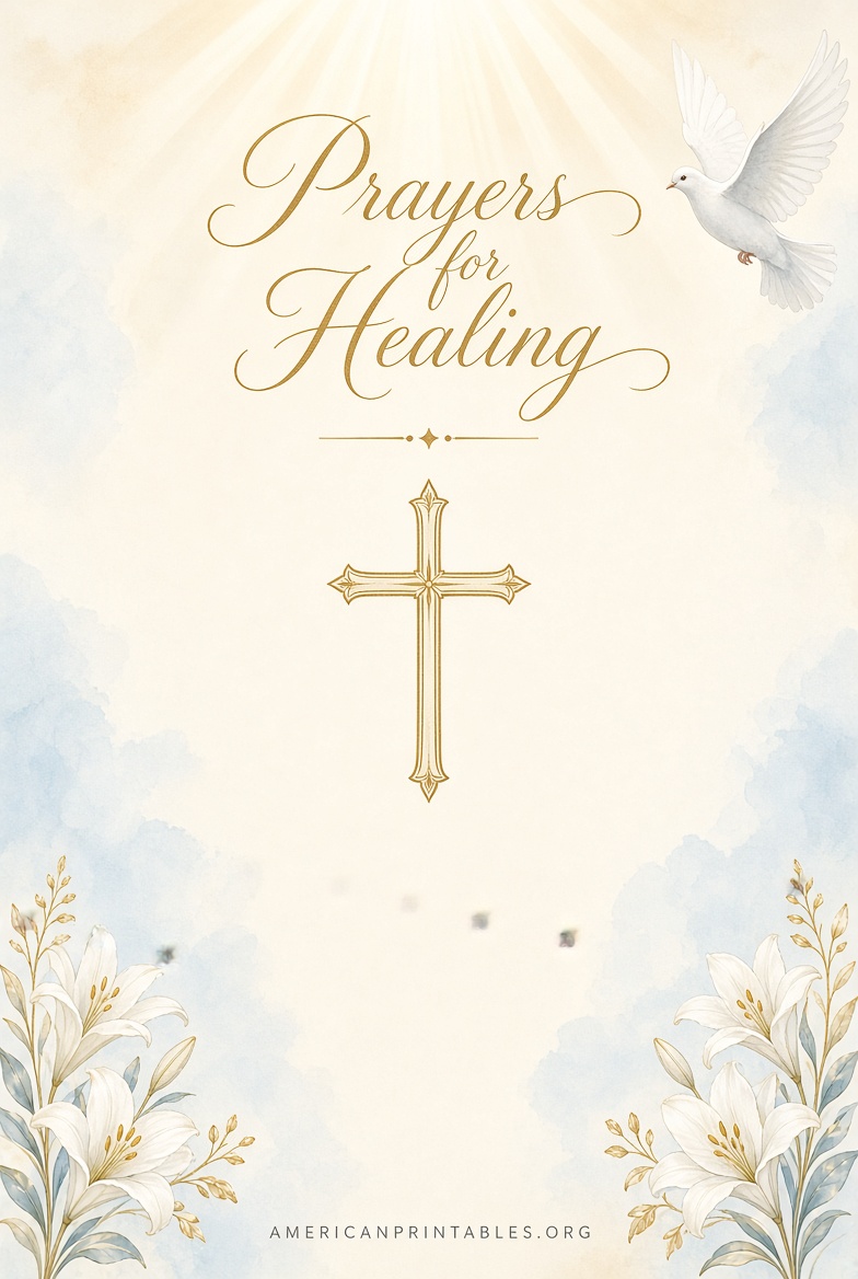Free Printable Prayers for Healing (1)